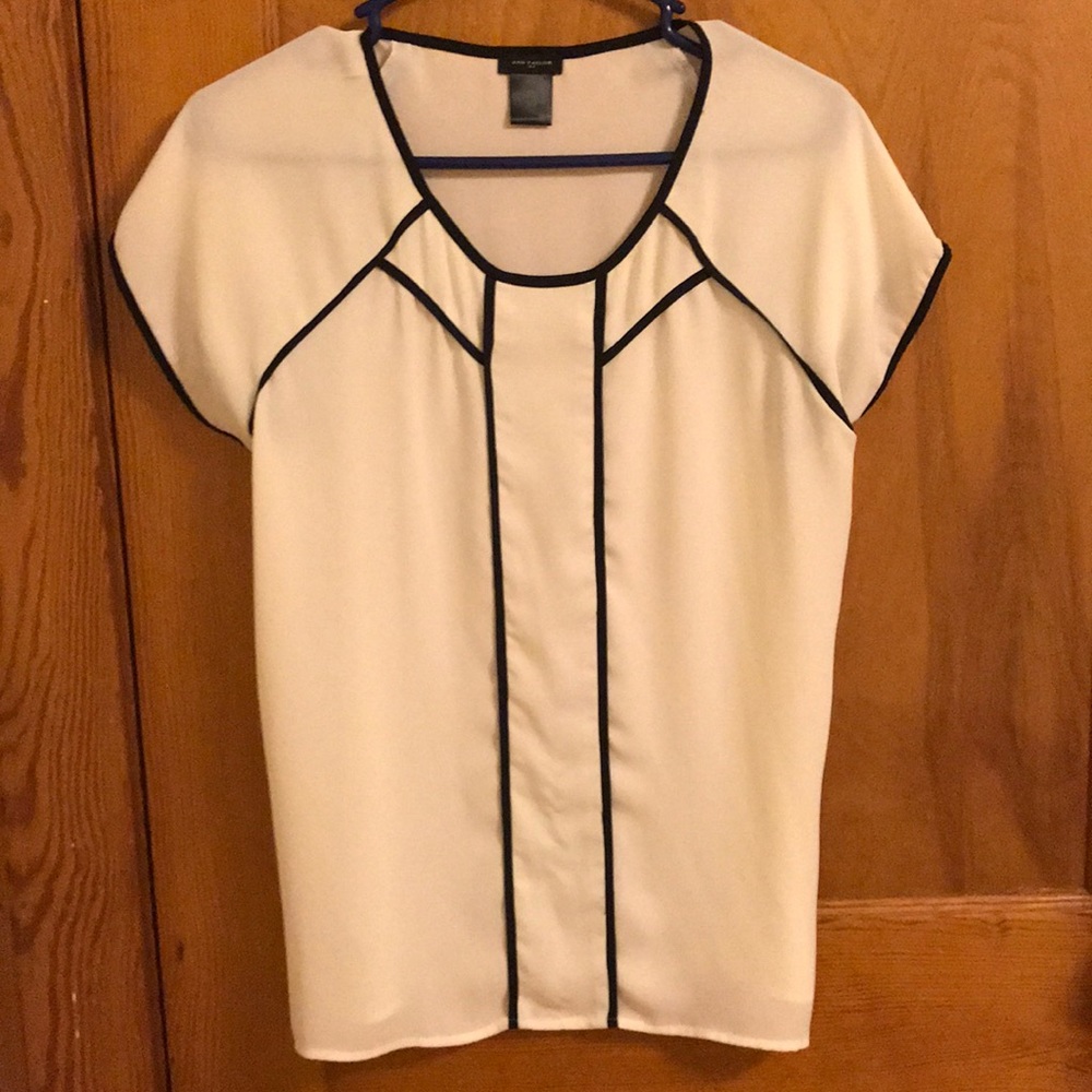 Ann Taylor sheer blouse